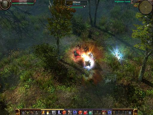 Grim Dawn - Скриншоты HUD и инвентаря